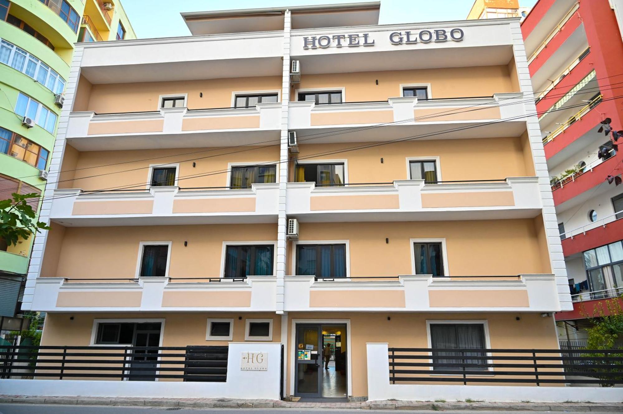 Hotel Globo Δυρράχιο Εξωτερικό φωτογραφία